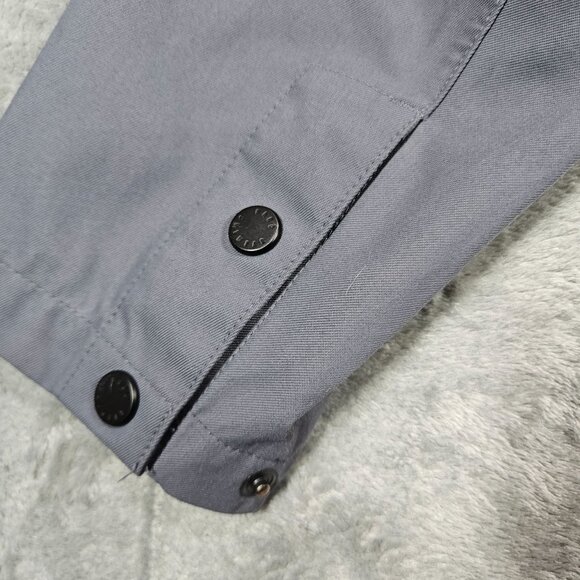 Baro Jacket Mens Small Gray The Brockton Waterproof Lightweight Rain Gorp Parka - Picture 13 of 15